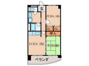 ラポ－ト曽谷の物件間取画像